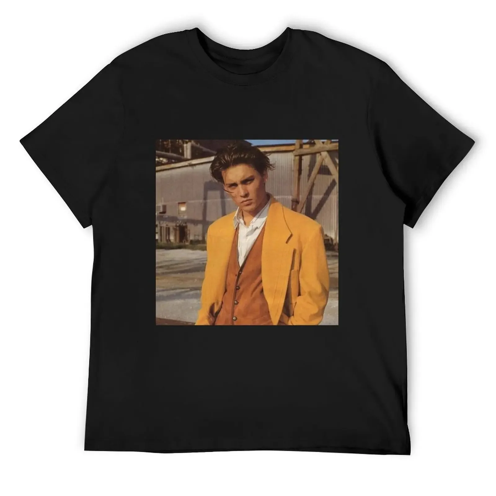 

Johnny Depp T-Shirt graphics luxury designer customizeds shirts graphic tee Men's clothing