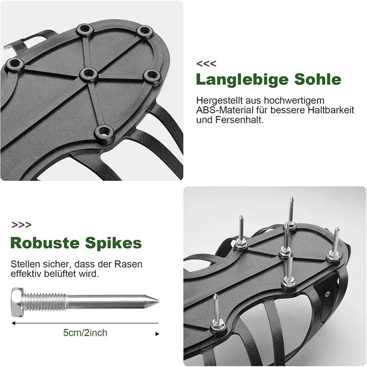 

Aerator Shoes Convenient Lawn Aerator Shoes for Lawn Aerating Overlays Cover Installation Resinous Coatings Epoxy Floor