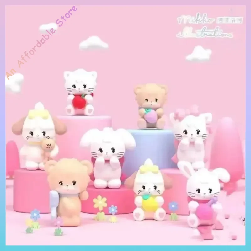 

Miniso Mikko слепая коробка Start A Dream Series слепая коробка модный игровой гаражный комплект милая кукла украшение для девочки подарок на день рождения детские игрушки