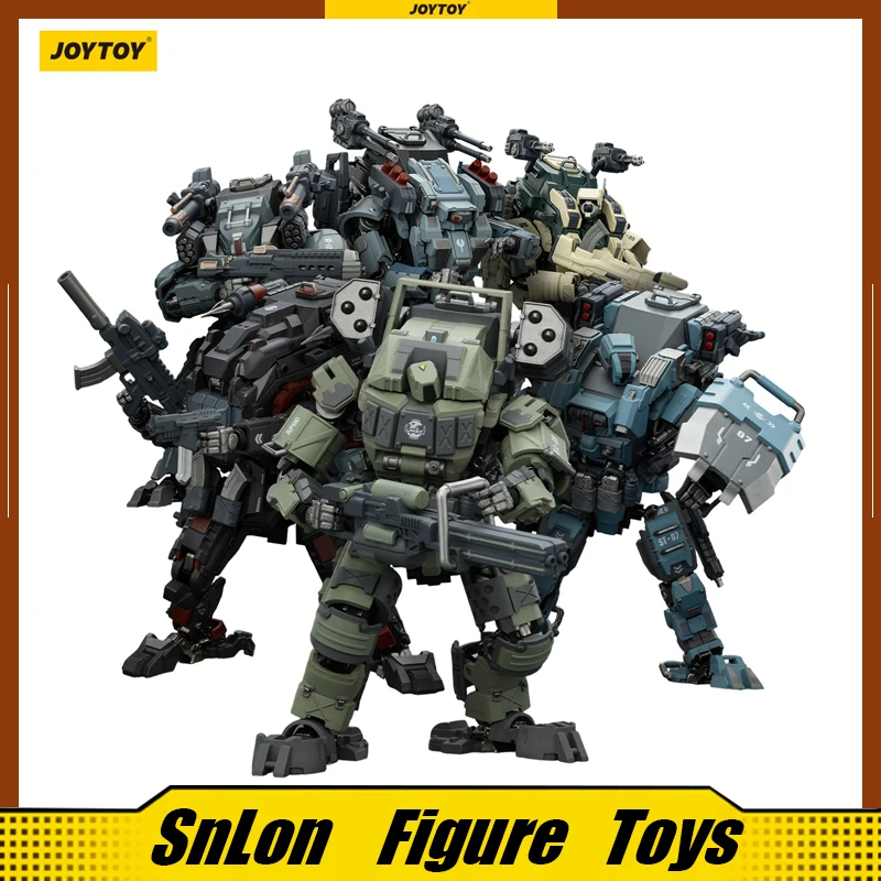 

JOYTOY Dark Source 1/25 Action Figures APOC Series Annihilator Falcon Iron Assault Bedrock Sentence Storm Dauntless Mech