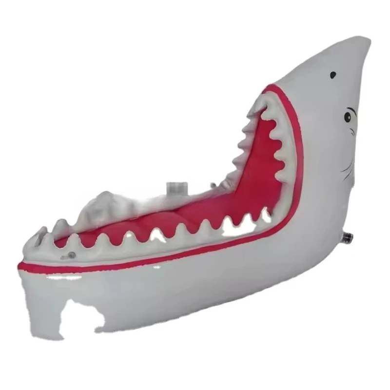 

Creative Design Modern Indoor Portable Casual Single Comfortable Chair Funny Inflatable Shark Recliner Sofa