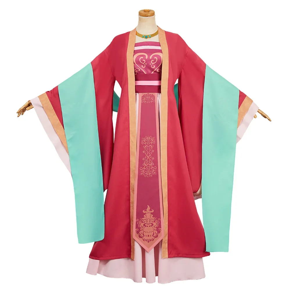 

Gyokuyou Cosplay Costume Anime Apothecary Diary Roleplay Red Hanfu Antiquity Uniform Halloween Carnival Party Outfits 2025