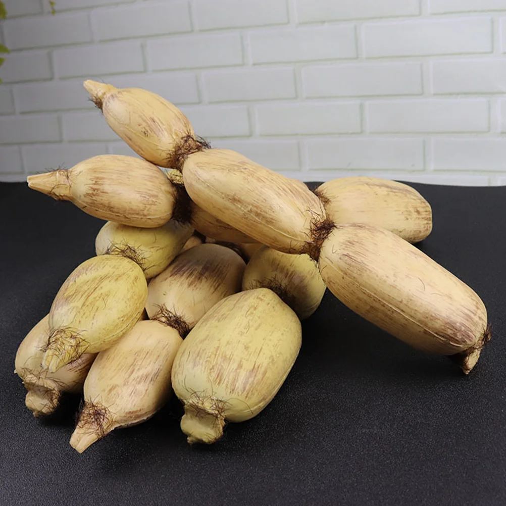 

Simulation Lotus Pu Fake Lotus Root Prop Fake Vegetable Decoration For Photography Prop Kitchen Restaurant Display Ornament