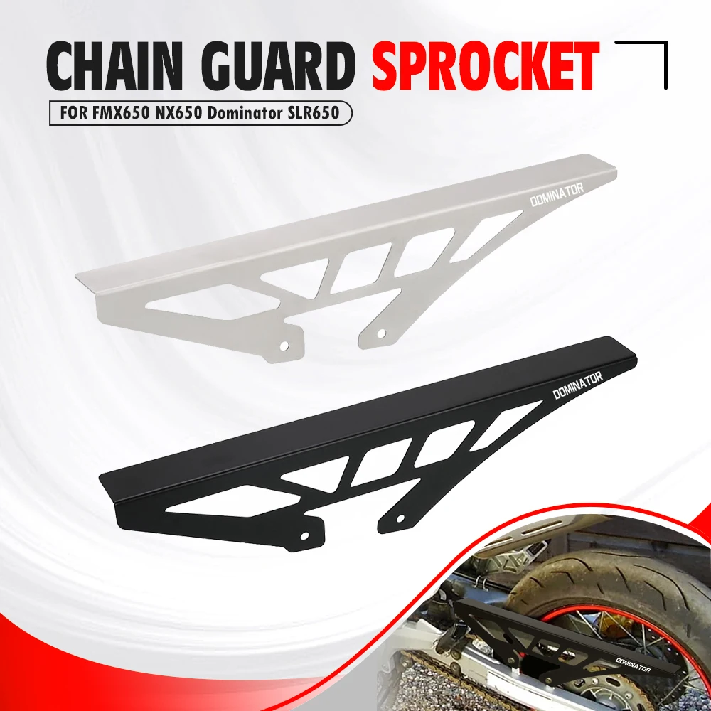 

For Honda FMX 650 FMX650 NX 650 NX650 Dominator 1988-2007 2006 2005 Motorcycle Wheel Chain Guard Cover Protection SLR650 SLR 650