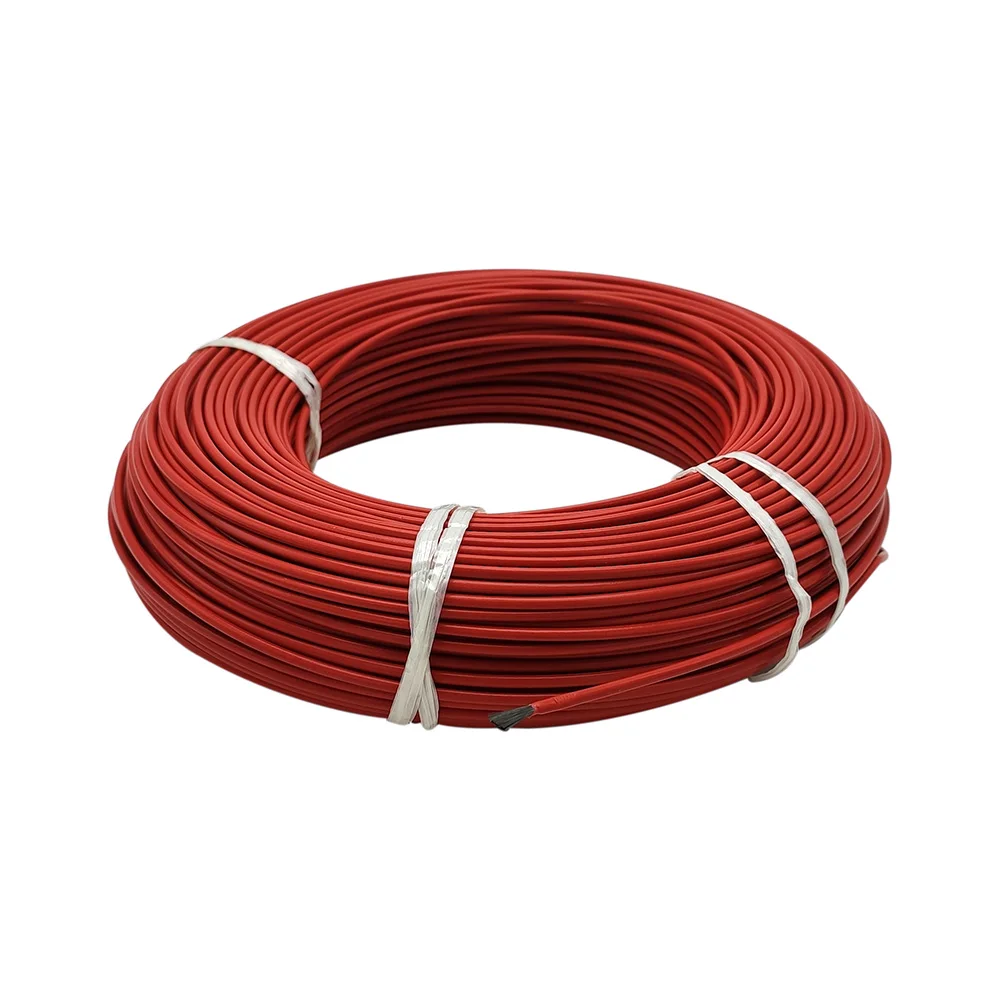 MINCO HEAT 100m/Rolle Infrarot 1K 2K 3K 6K 9K 12K 18K 24K Fluoroplastik Fußbodenheizungsdraht DIY Heizkabel Hotline – Detail 4