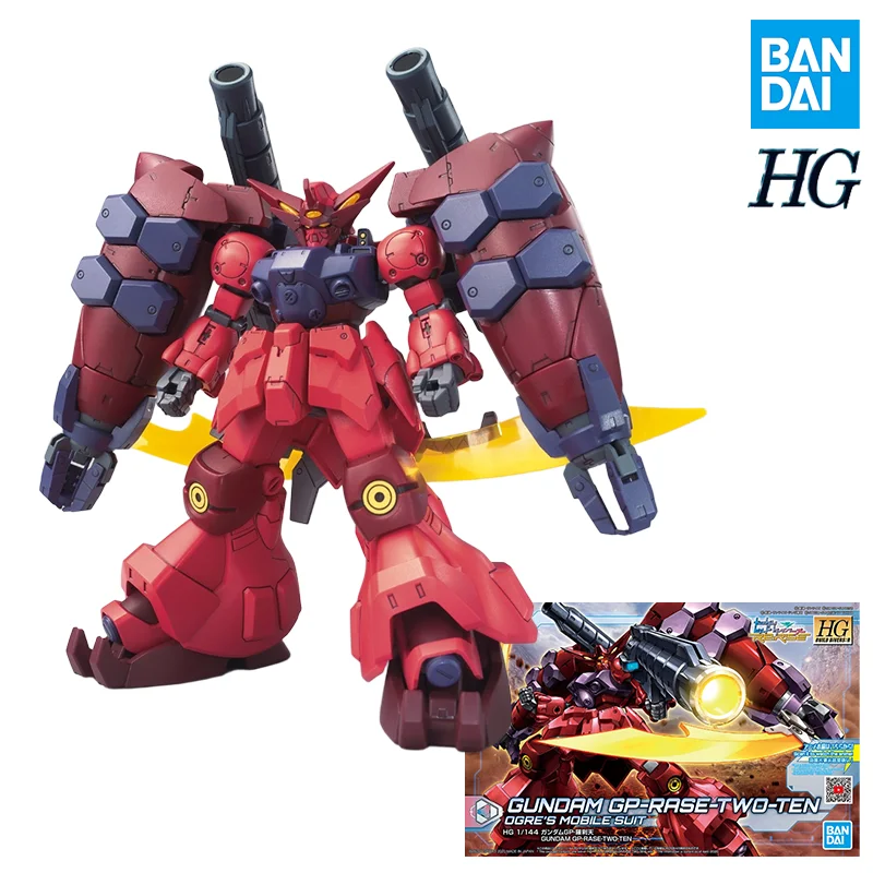 

Bandai Gundam HGBD 1/144 Gundam GP-RASE-TWO-TEN Мобильный костюм Ogre, экшн-фигурка в сборе, модель игрушки, Коллекционная модель, орнамент