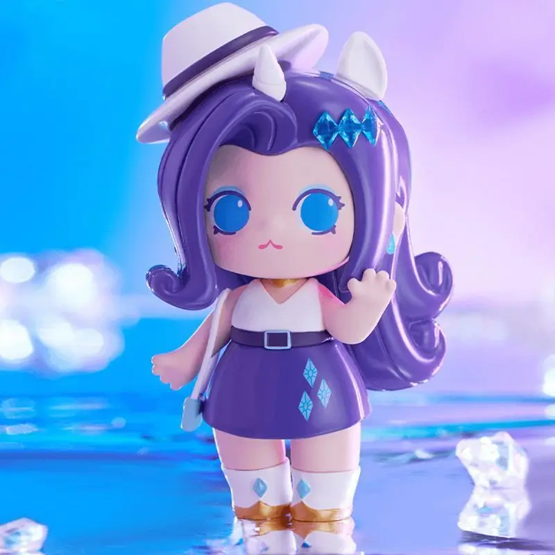 Rainbow Foal Blind Box Figurine Mistero Anime Figure Simpatiche bambole da collezione Decorazione del desktop Giocattoli Principessa Giocattoli Regali