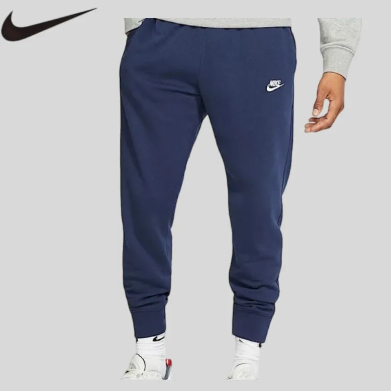 

Nike Autumn and Winter Men's Sports and Leisure Knitted Leg-closed and Fleece Thermal Trousers BV2708-410