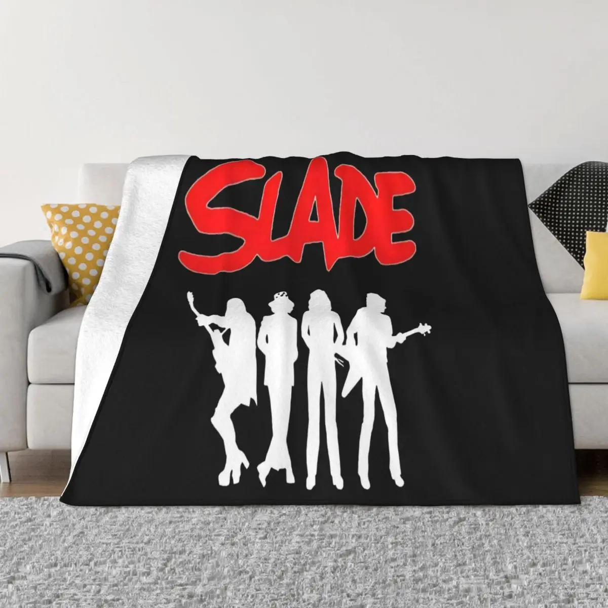 Slade S M L Xl Xxl Cheap Sale Hot Sell Slogan Hot Sale Womens Pattern Kawaii Humour Hot Sale Print Throw Blanket