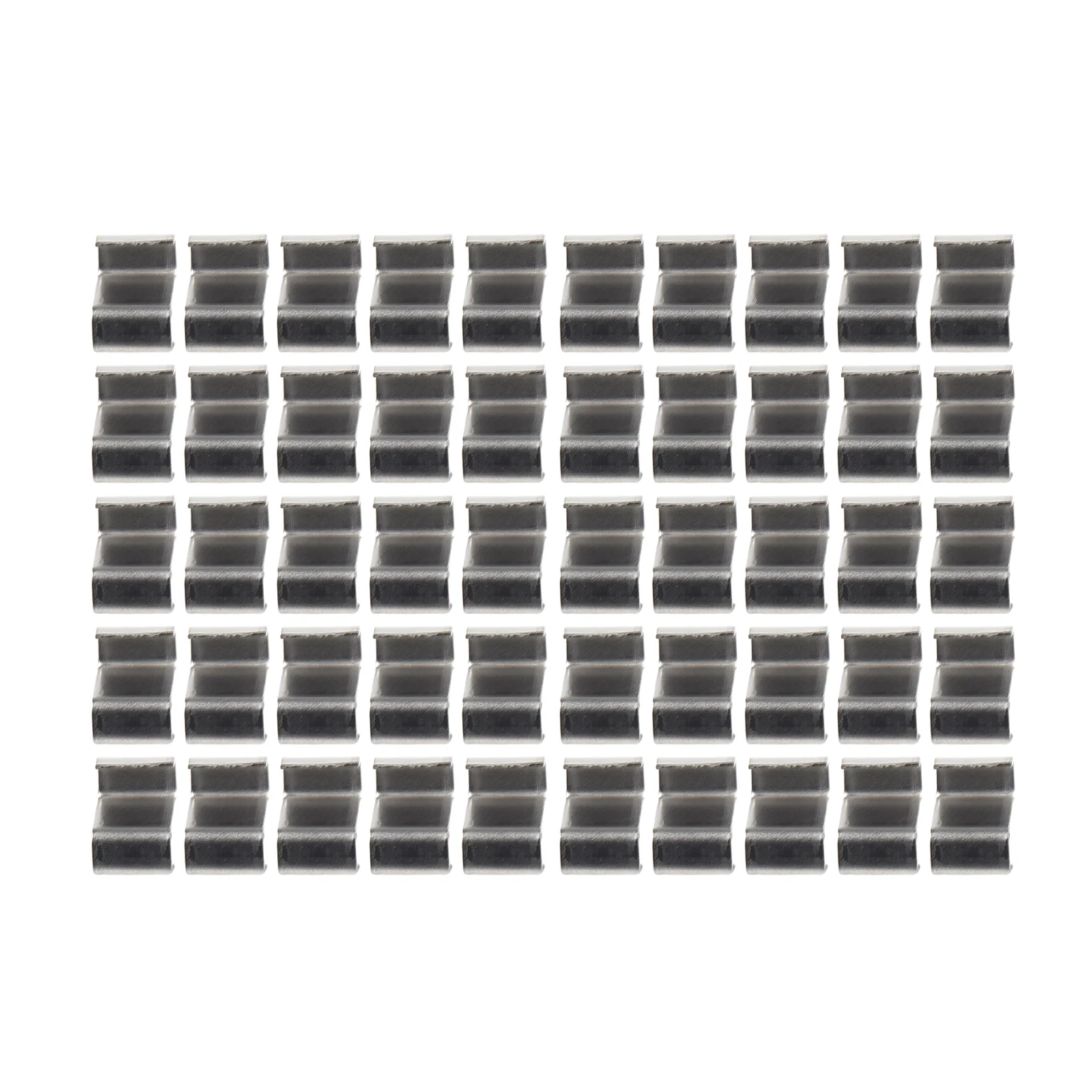 Z Clips for Greenhouse Glass Panels Compatible with Standard Aluminum Greenhouse Construction and Repair Needs