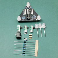 Electronic DIY Dimmable RGB Light Making Kit Soldering Practice Electronic Experiment Kit DIY Hobbyist