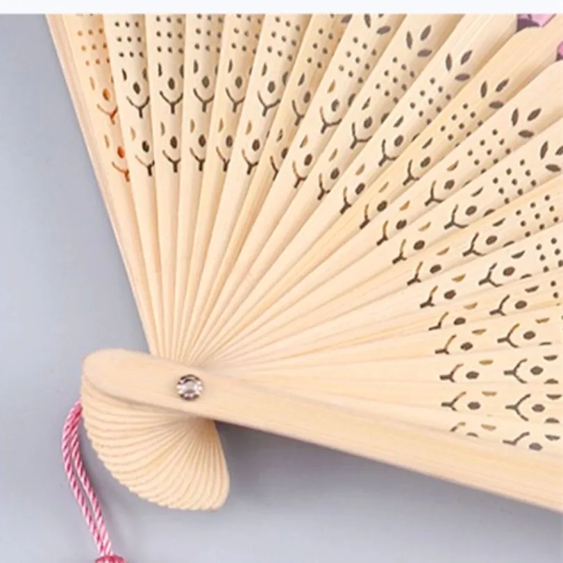 Vintage Silk Folding Hand Fan Chinese Japanese Bamboo Fans Craft Gifts Women Dance Performance Props Home Decoration Ornaments