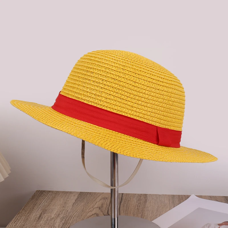 One Piece Cosplay Hat Loose Fit Breathable UV Protection Sunshade Large Size Comfortable Casual Fashion Accessory