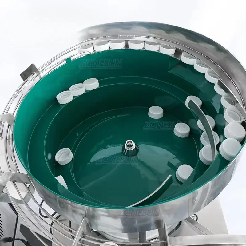 Automatic Essential Oil Dropper Bottle Cap Tightening Screw Lid Vial Capping Machines With Cap Feeder For Glass Jars