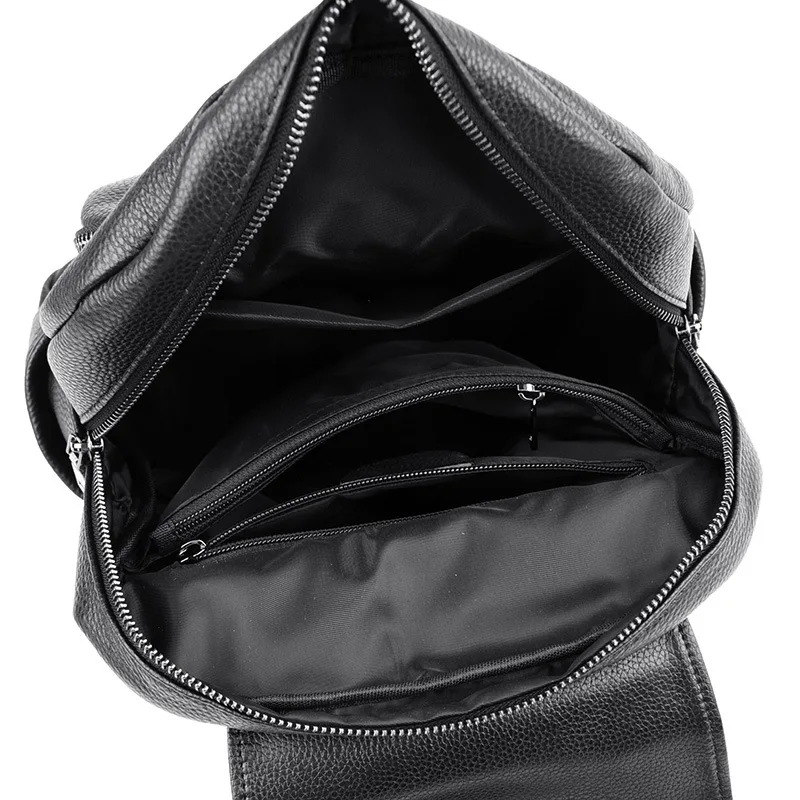 2025 신상 패션 정품 가죽 여성 백팩 명품 브랜드 여성 천연 가죽 여학생 캐주얼 백팩