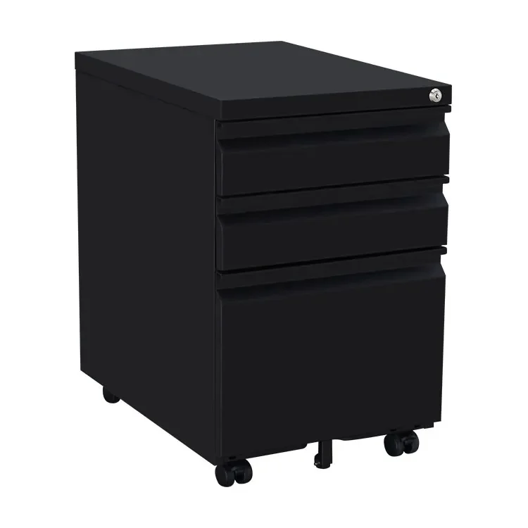 Kaide Siyah Kilit Personel Resimleri Dizin Kartı Çekmece Depolama Mobilya Mobil Ofis Çelik Metal Dosya Dolabı Ağır Hizmet
