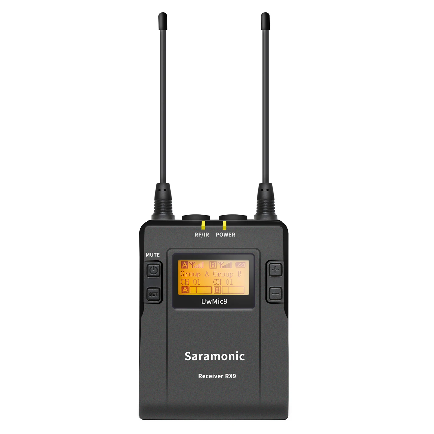 Saramonic UWMIC9 Kit1/2 UHF Wireless Lavalier Lapel Microphone for