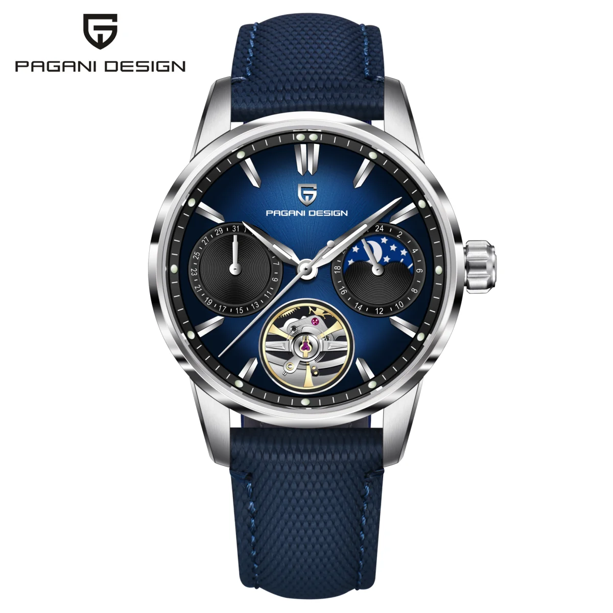 2025 Pagani Design Neue Luxusmarke Automatische mechanische Uhr 41 mm Herrenuhr Edelstahl 100 m wasserdichte Herrenuhr