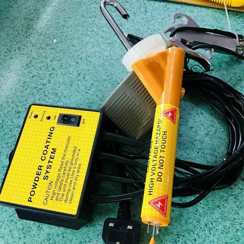 PC02 نظام طلاء المسحوق المحمول الطلاء بندقية معطف آلة الرش الكهروستاتيكي آلة الرش الكهروستاتيكي