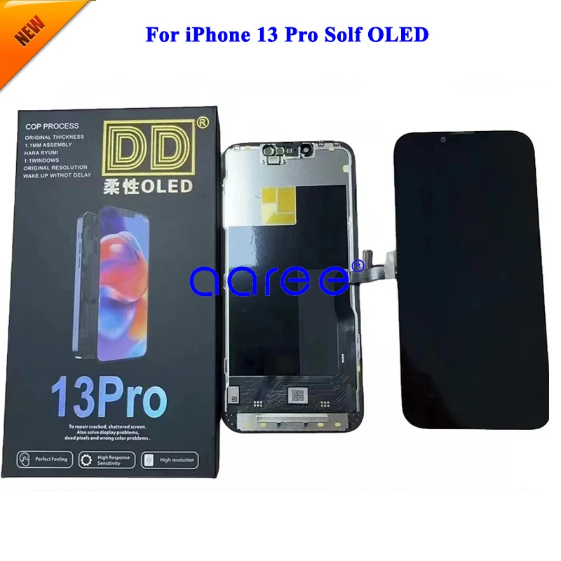 DD Soft OLED LCD Display For iPhone 13 Pro LCD Display For iPhone 13 Pro Display LCD Screen Touch Digitizer Assembly