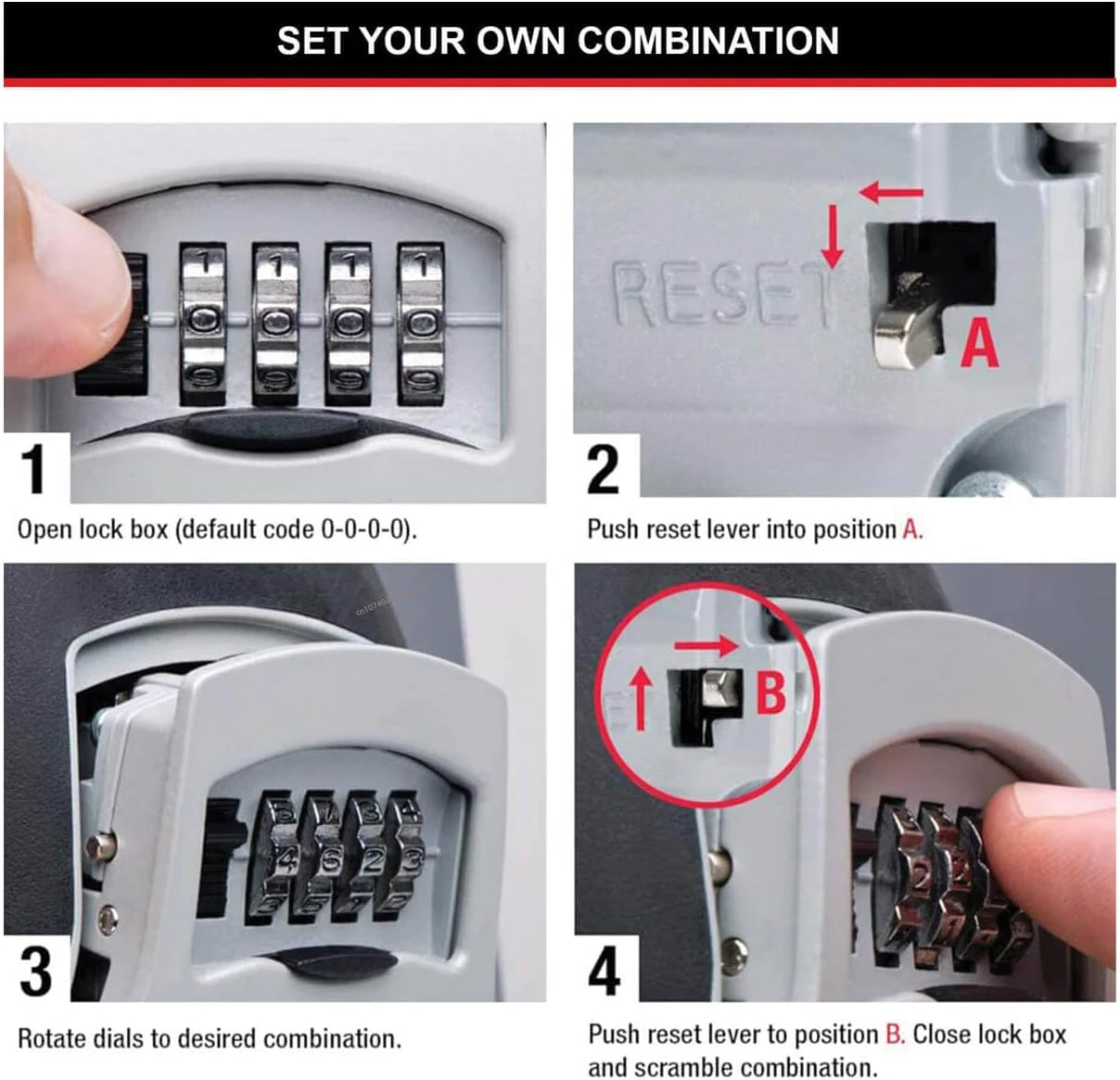 Master Lock Key Opbergdoos Rvs Wall Mount Outdoor Lock Box Voor Huissleutels Sleutel Safe Met Cijferslot Grote Doos