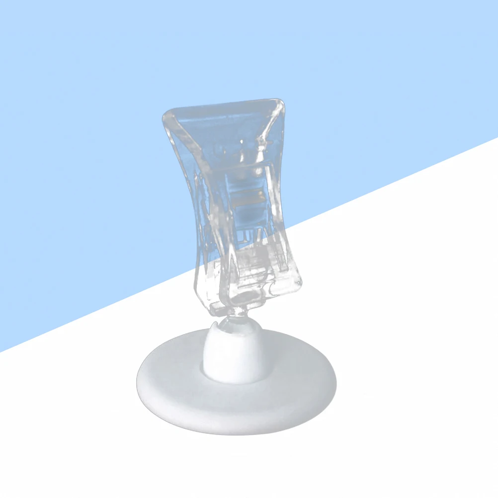 

16pcs Memo Clip Holder Clear Table Number Photo Note Stand For Wedding Office Hometable Memo Holder Name Card Menu Stand