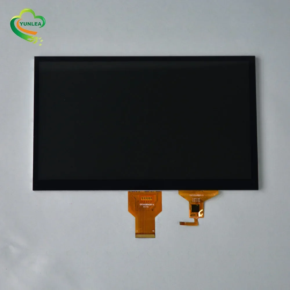 Industrial 1024x600 dots RGB LVDS Interface 10.1 inch Capacitive Touch Screen Display