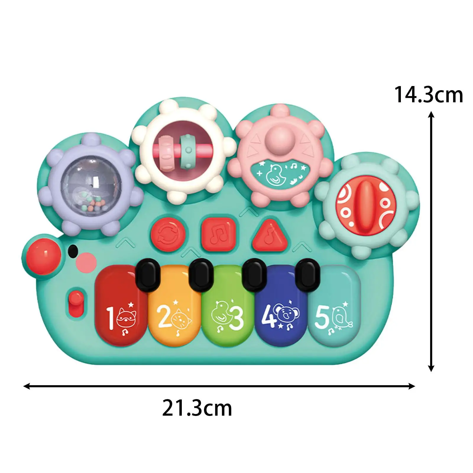 ライトアップ音楽赤ちゃんのおもちゃ多機能赤ちゃん楽器おもちゃ休日用