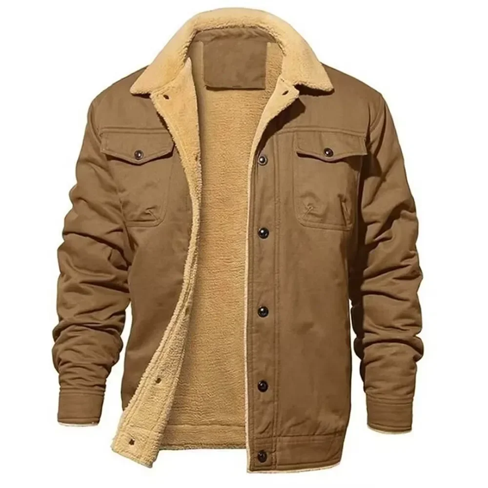 Giacca autunnale moda uomo Capispalla resistente alle alte temperature Manica lunga Risvolto urbano alla moda Casual per giacca