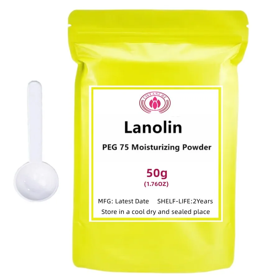 Pure Natuur Wateroplosbare Lanoline Peg 75 Hydraterende Anti Rimpel Tender Verbeteren Fijne Lijntjes Lichaamsgezicht Huidverzorging Grondstof