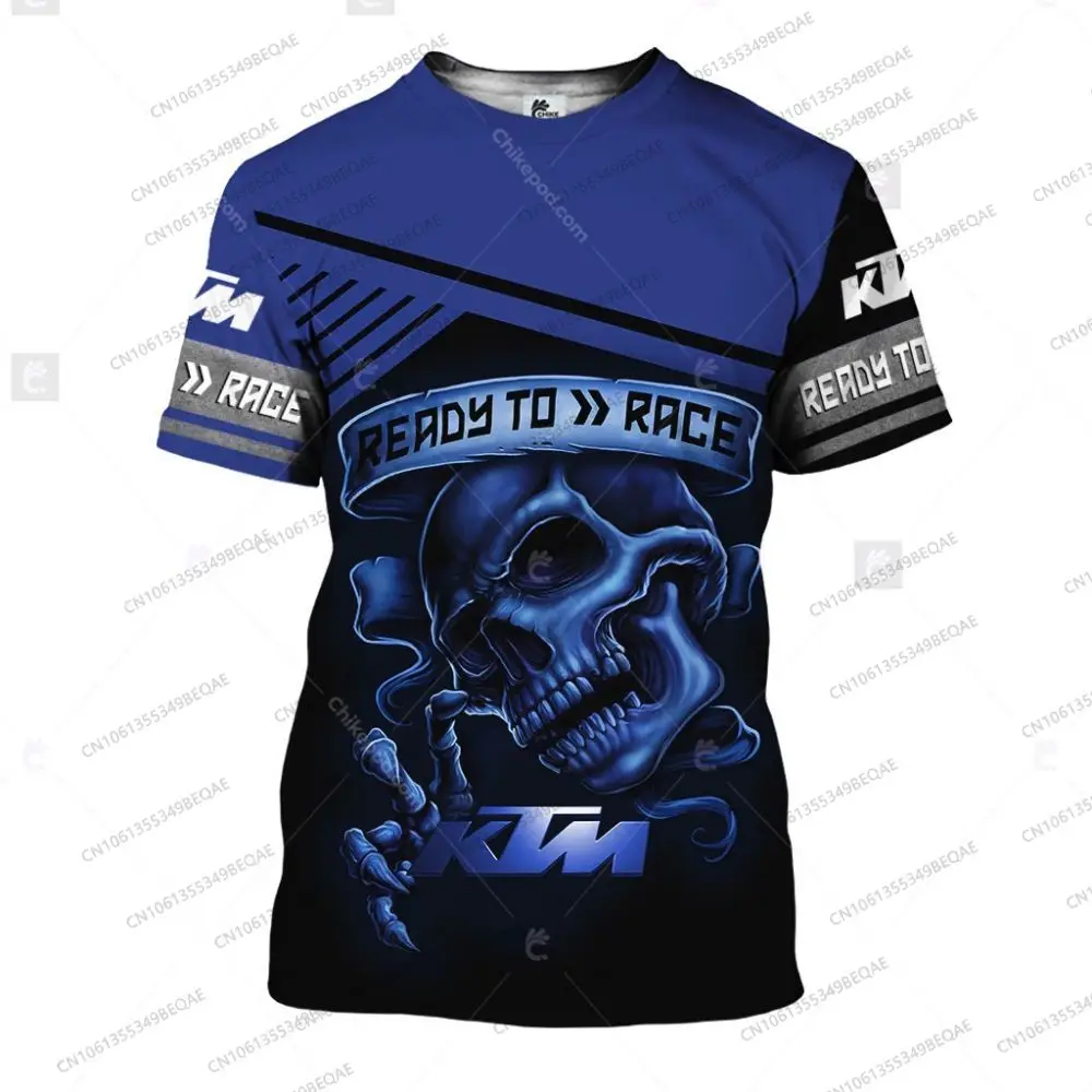 

Мужские футболки Футболки с короткими рукавами KTM Женские футболки большого размера Новые мужские топы и футболки Уличная мужская одежда