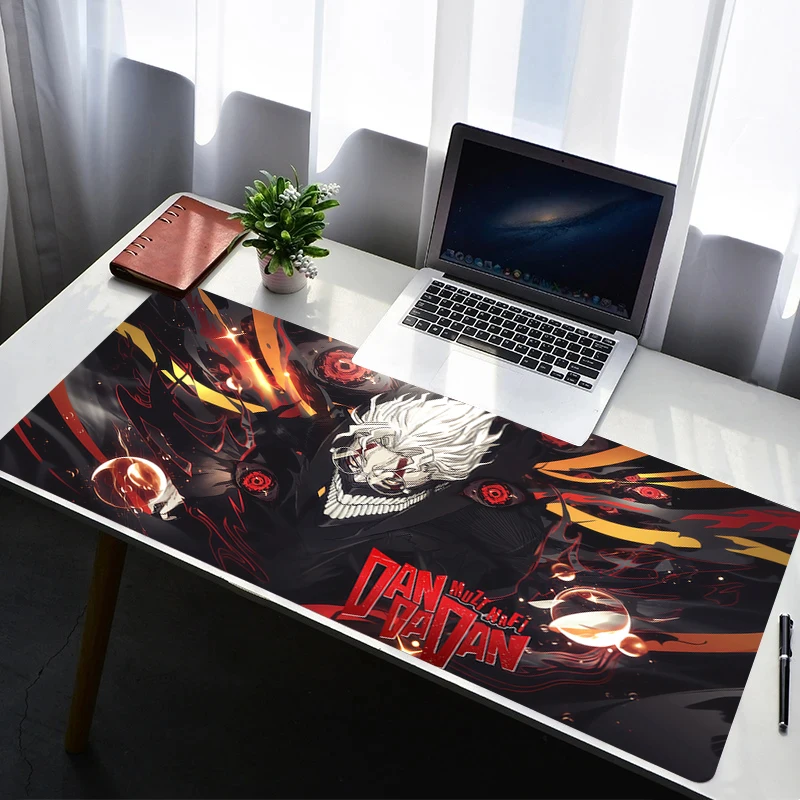 Mauspad PC D-dandadan Rutschfestes Gummi Cartoon Mousepad Laptop Gamer Schrank Tastatur Pad Büro Computer Gaming Schreibtisch Mauspad