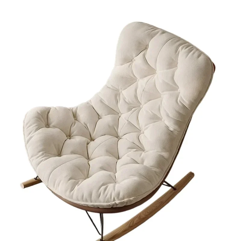 

Lobster Chair Living Room Italian Single Balcony Leisure Reclining Solid Color Rocking