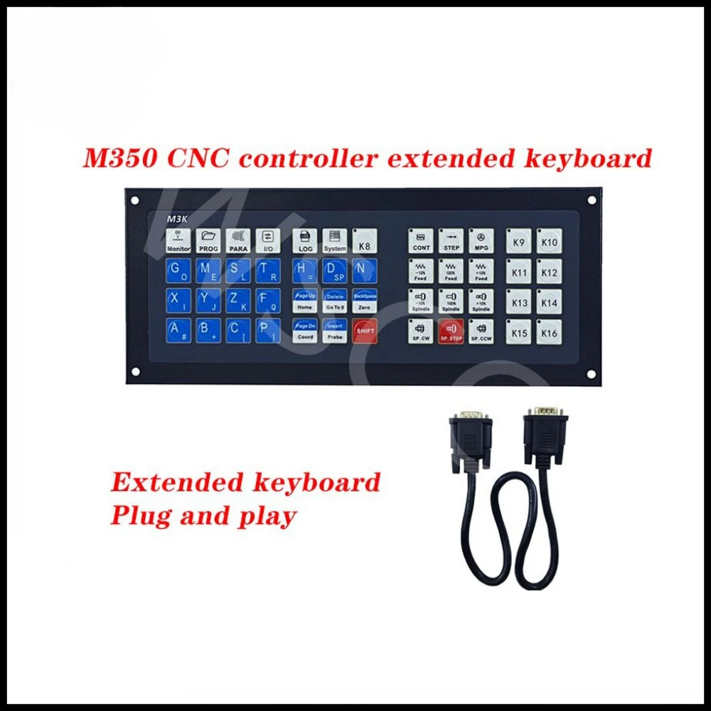 

CNC machining and engraving new Mach3 USB offline controller M350/DDCS-EXPERT 3/4/5 axis CNC controller keyboard keys M3K