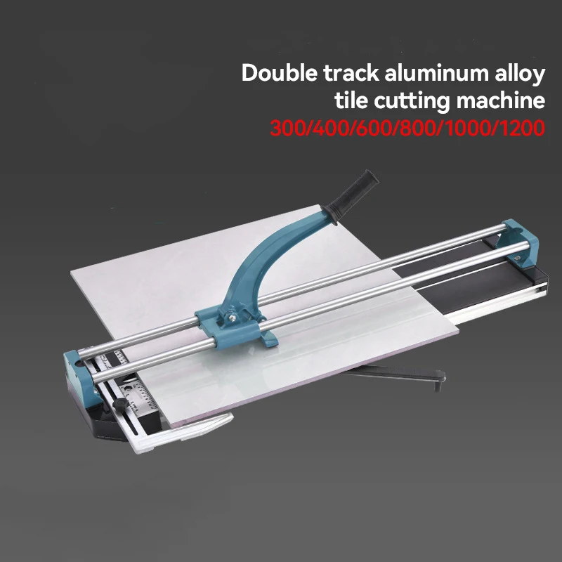 Ручной плиткорез из алюминиевого сплава 300-1200 Модель Маленький легкий толкающий нож для резки плитки