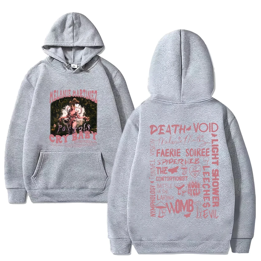 Hete Verkoop Melanie Martinez Portals Tour 2024 Print Hoodie Nieuwe Mannen Gothic Y 2K Sweatshirt Unisex Fleece Pullovers Met Lange Mouwen