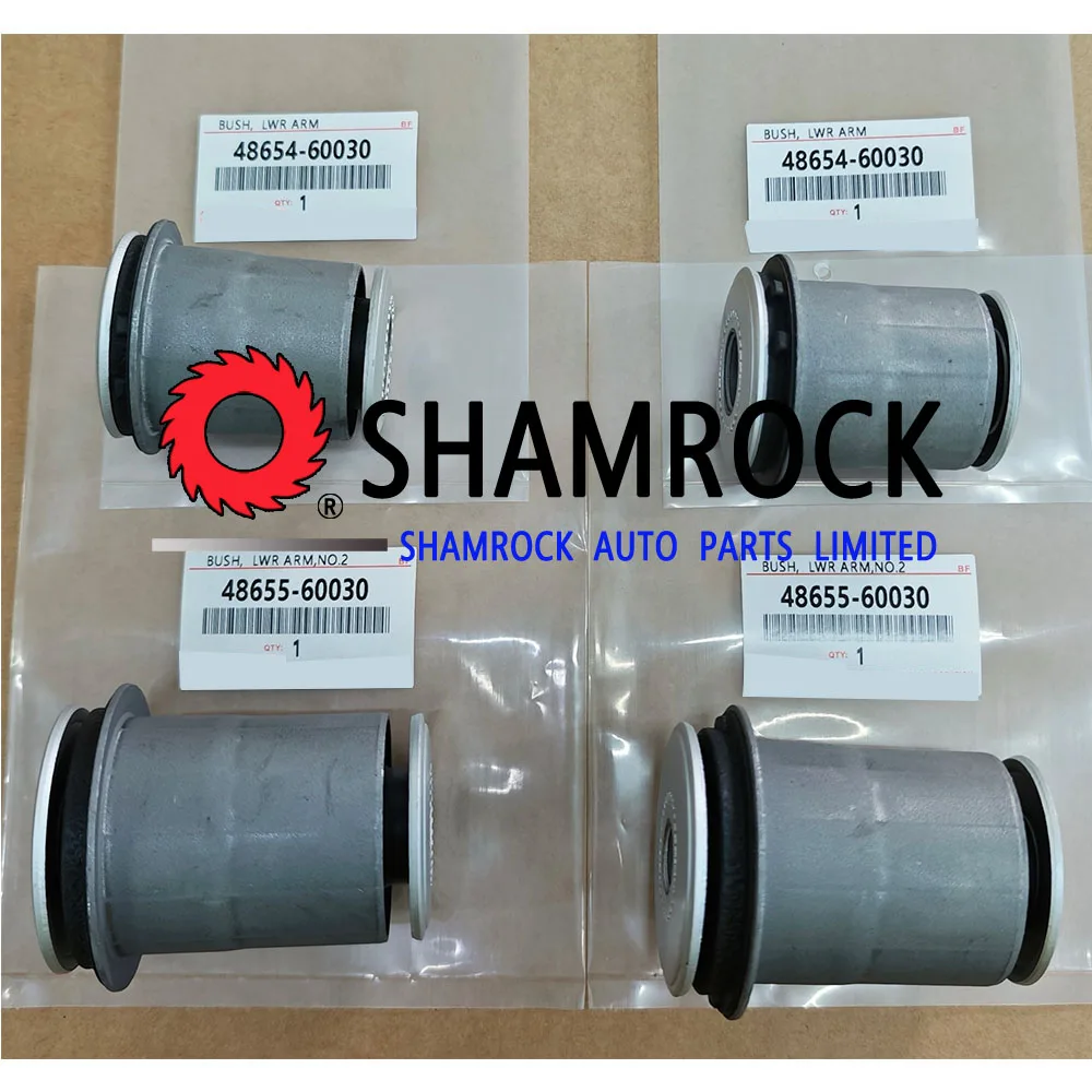 48654-60030 48655-60030 1set 4pcs Control Arm Bush Front Lower Inner  4865460030 4865560030  48654-60030 48655-60030