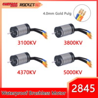 SURPASS HOBBY 2845 3100KV 3800KV 4370KV 5000KV Waterproof Brushless Motor for RC Drift Cars Crawler WLtoys 12428 Car Accessories