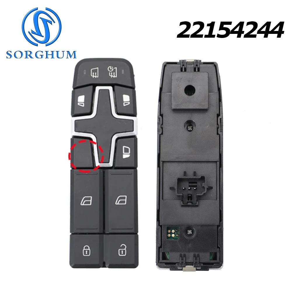 22154272 22154277 22154240 22154235 22154286 Für Volvo FH FM FMX 2012 FHE FME 2022 FMLE 2024 LKW-Fenstersteuerungsschalter LHD 12V – Detail 7