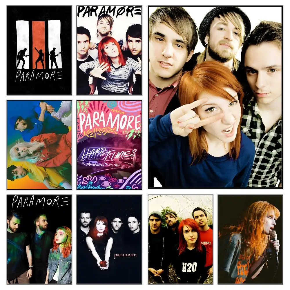 Pop band p-paramore Poster Trendy Aesthetic Wall Decor for Dorm & Bedroom