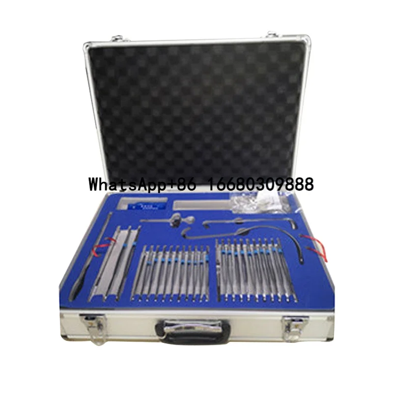 

Medical Hospital Equipment First Aid Operating Instrument Parcel 304 Stainless Steel General Surgical Operation Instruments Set