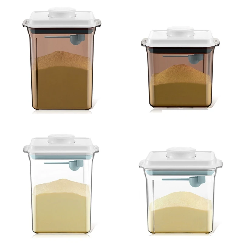 

Useful for Touch Baby Milk Powder Storage Container Airtight Containers with Lid for Formula Coffee Cereal Dropship