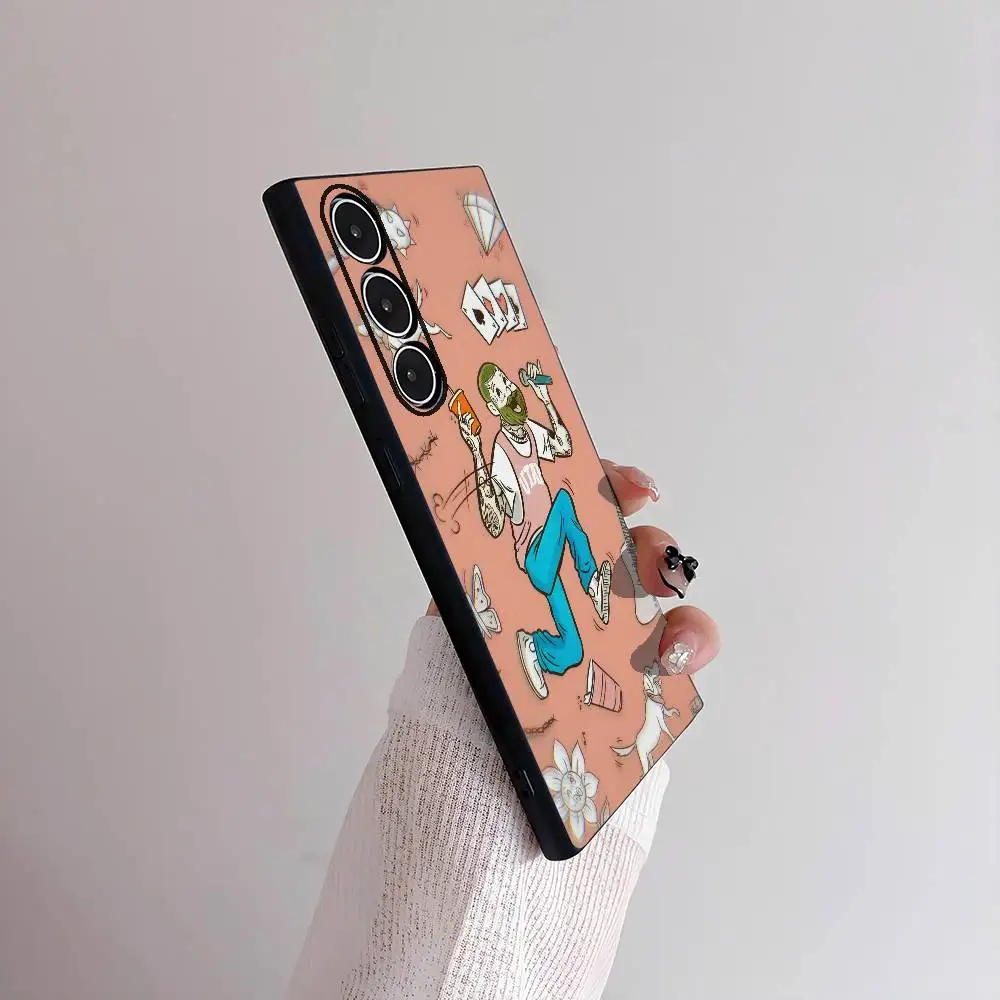 P-post M-Malones singer Phone Case for Samsung S series s21 s22 s23 s24 s25 FE Plus Ultra TPU Soft to Skin-friendly case
