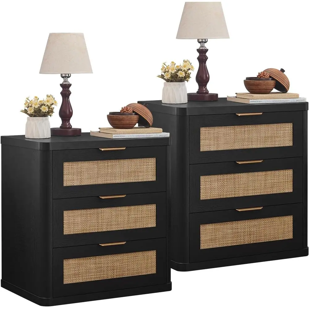 Rattan Night Stand …