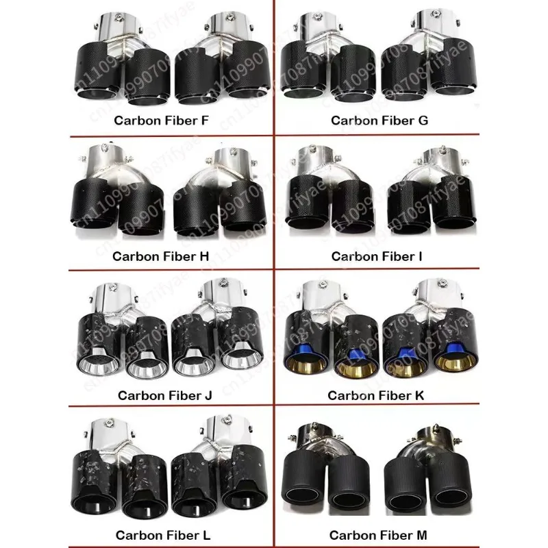 Suitable for G20 G21 G23 G26 G42 M240i M340i M440i 304 Stainless Steel M Performance Muffler Tips