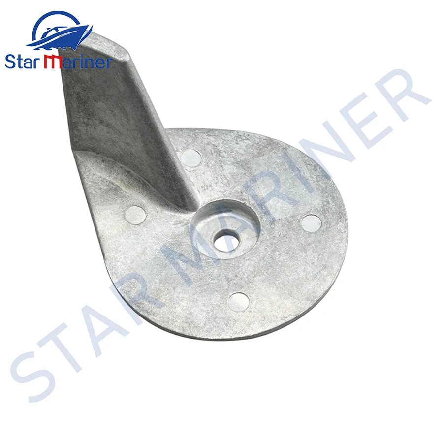 822157T2 822157C2 Trim Tab Anode Zinc For Mercury Outboard Motor 25HP 30HP 35HP 40HP 45HP 50HP 2/4T R.P 3.5 Martyr CM822157C2Z