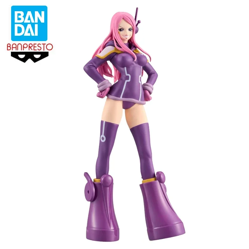 In Stock Bandai BANPRESTO DXF ONE PIECE The Grandline Series Egghead Jewelry Bonney Anime Action Figure Toy Model Collection