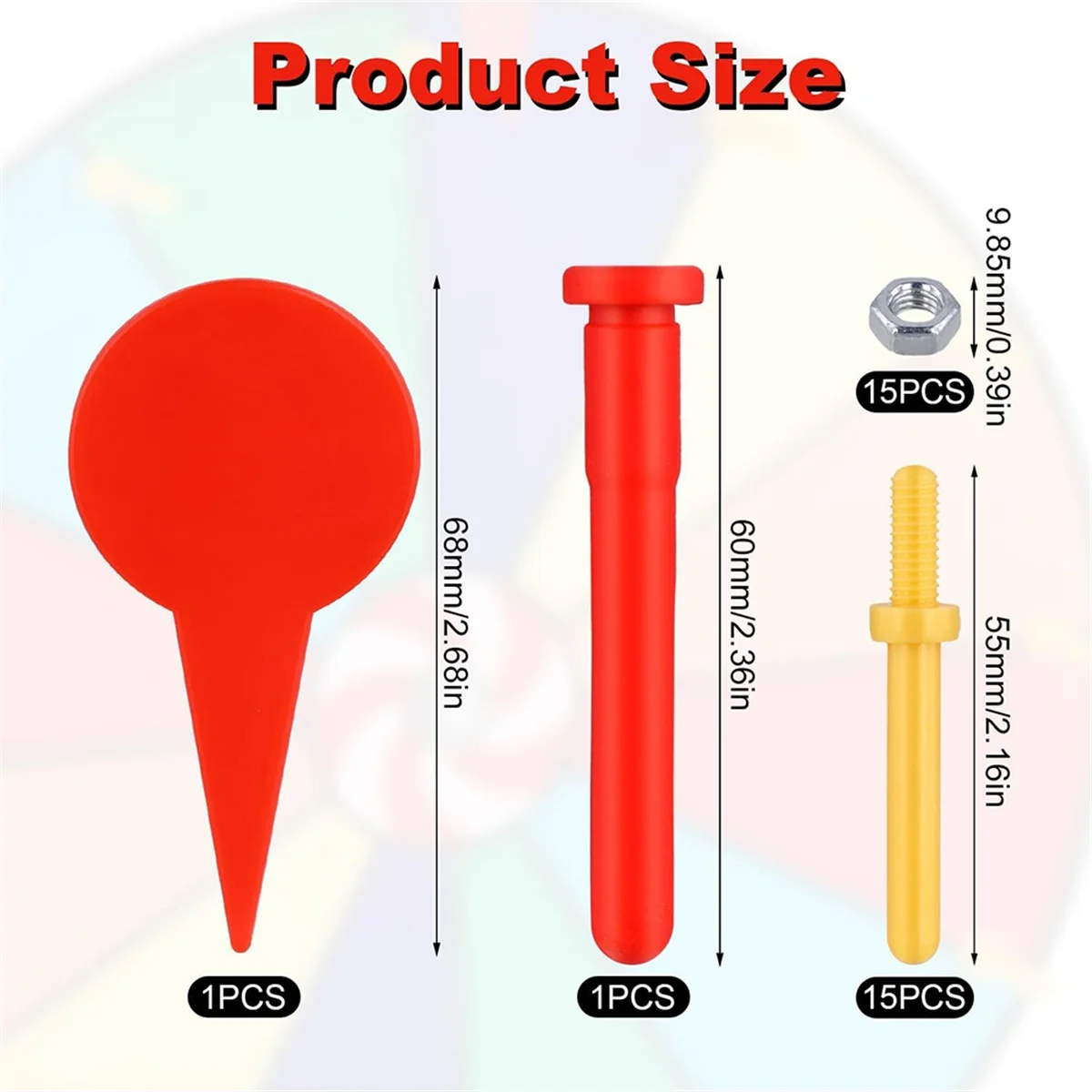 Abjs 15Pcs -Wheel P…