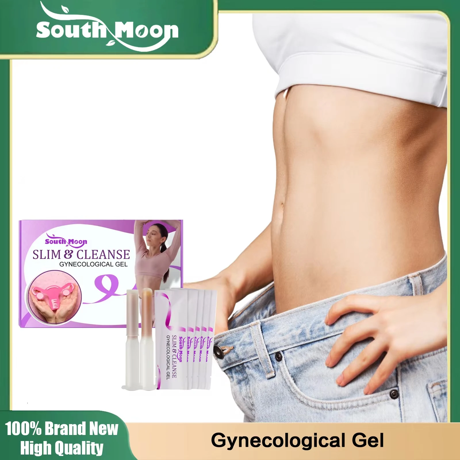 

Gynecological Gel Cleaning Prevent Vaginal Infection Slimming Belly Firming Anti Hpv Antipruritus Remove Odor Women Private Care