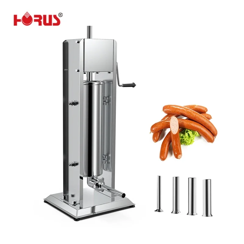 

15L Stainless Steel Manual Sausage Stuffer Machine Commercial Sausage Making Machine Easy To Use